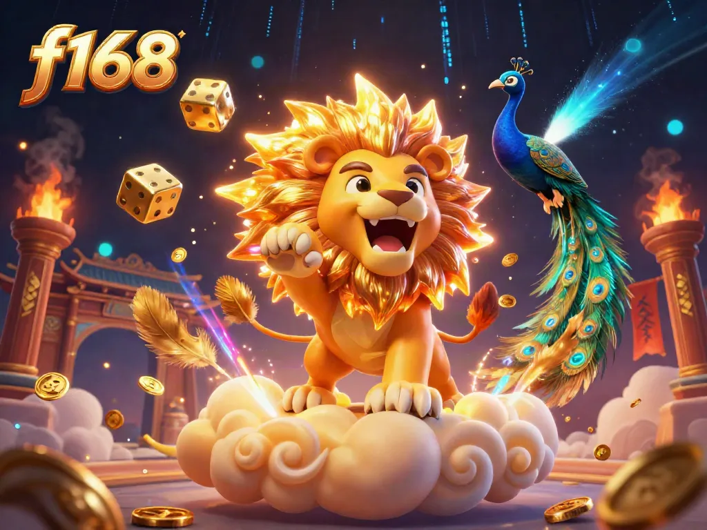 Engage with f168 at the dynamic online casino filled with roaring energy and vibrant gaming elements.